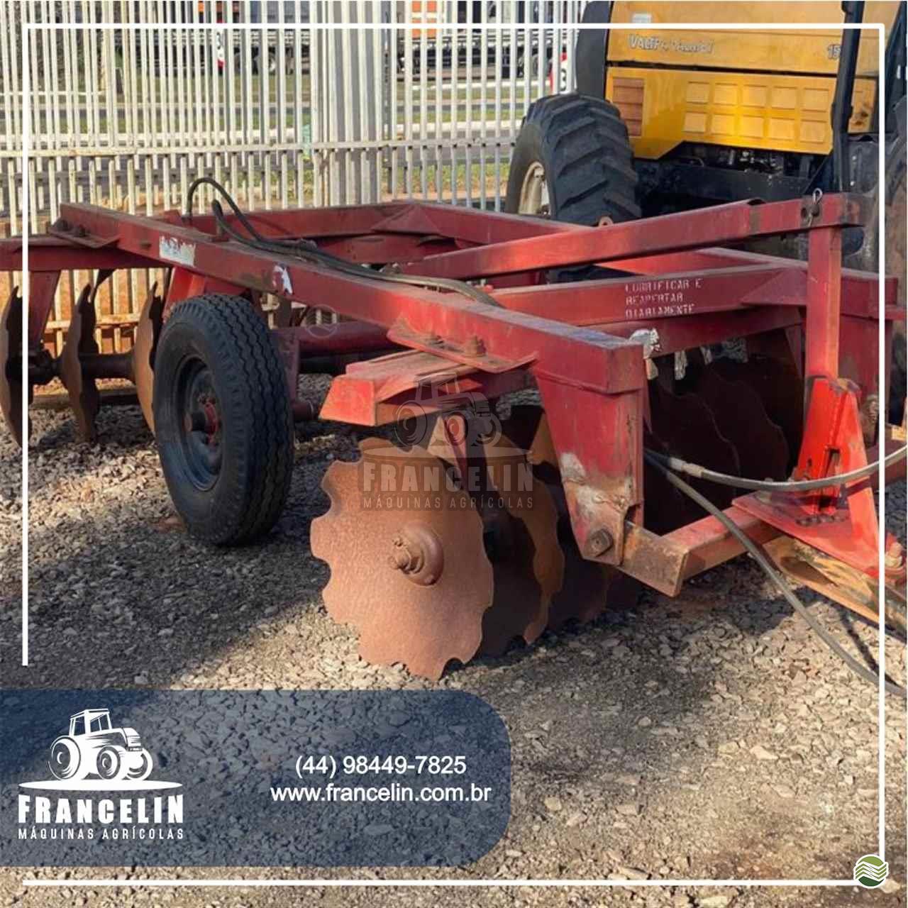 IMPLEMENTOS AGRICOLAS GRADE INTERMEDIÁRIA INTERMEDIÁRIA 16 DISCOS Francelin Máquinas Agrícolas UMUARAMA PARANÁ PR